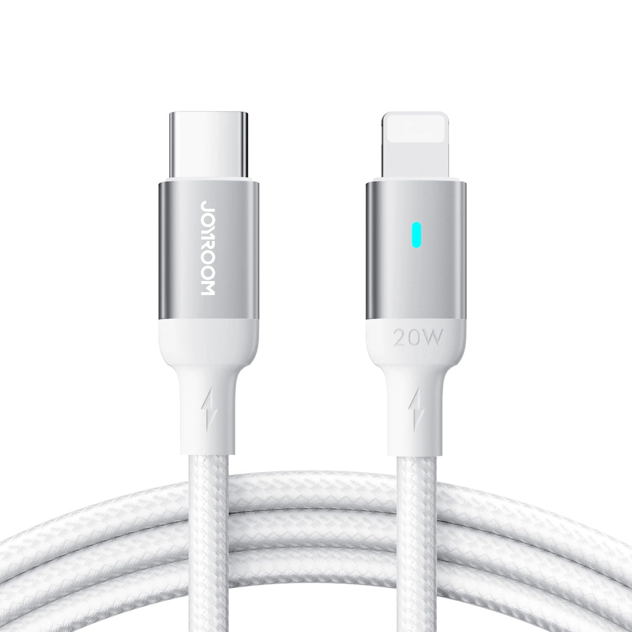 Dátový a nabíjací kábel USB-C - Lightning Joyroom S-A10, 20W, 1.2m, biely