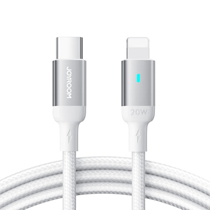 Dátový a nabíjací kábel USB-C - Lightning Joyroom S-A10, 20W, 1.2m, biely