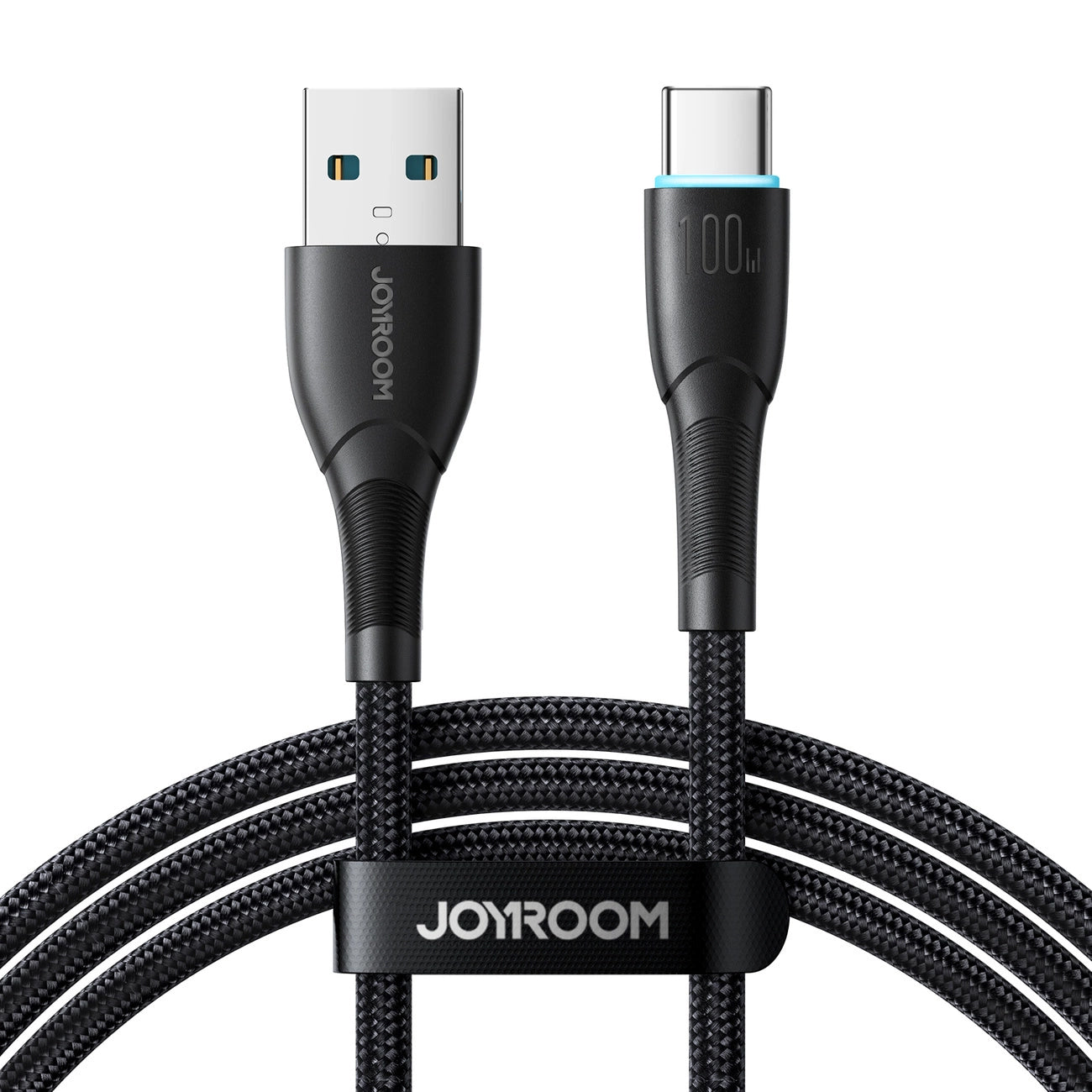 Dátový a nabíjací kábel USB-A - USB-C Joyroom S-A32, 100W, 1m, čierny