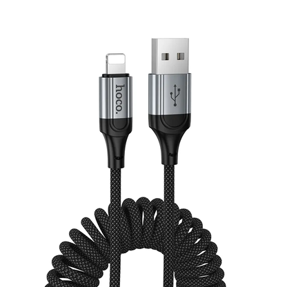 Dátový a nabíjací kábel USB-A - Lightning HOCO X121, 27W, 1.5m, čierny