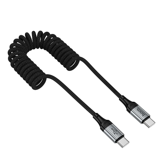 Dátový a nabíjací kábel USB-C - USB-C HOCO X121, 60W, 1.5m, čierny