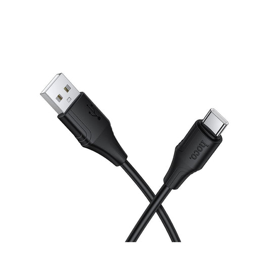Dátový a nabíjací kábel USB-A - USB-C HOCO X124, 18W, 1m, čierny