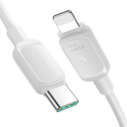 USB-C to Lightning Data and Charging Cable Joyroom S-A14, 30W, 1.2m, White