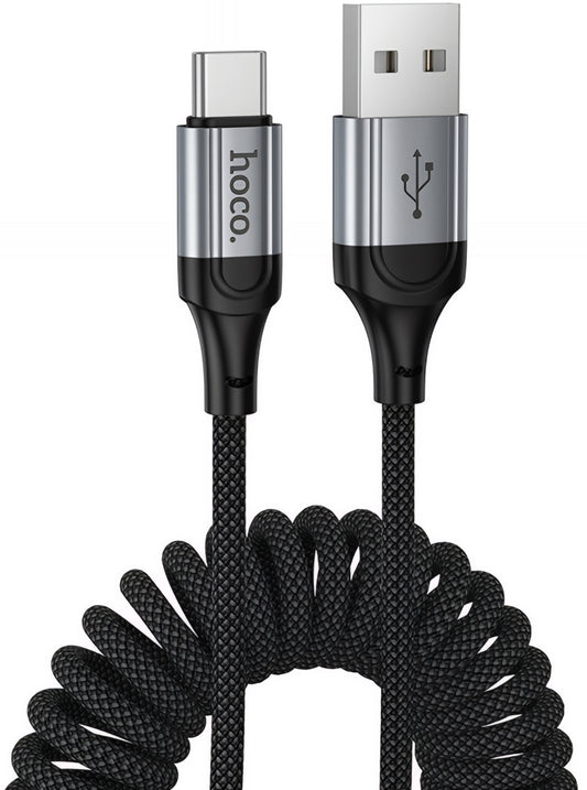 Dátový a nabíjací kábel USB-A - USB-C HOCO X121, 18W, 1.5m, čierny