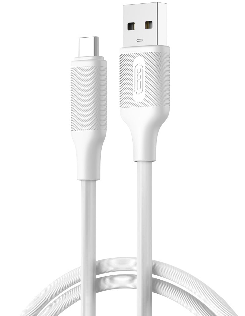 Dátový a nabíjací kábel USB-A - USB-C XO Design NB265, 18W, 1m, Biela