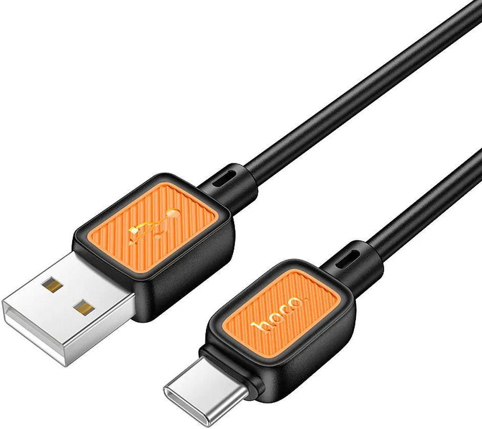 Dátový a nabíjací kábel USB-A - USB-C HOCO X108, 18W, 1m, čierny