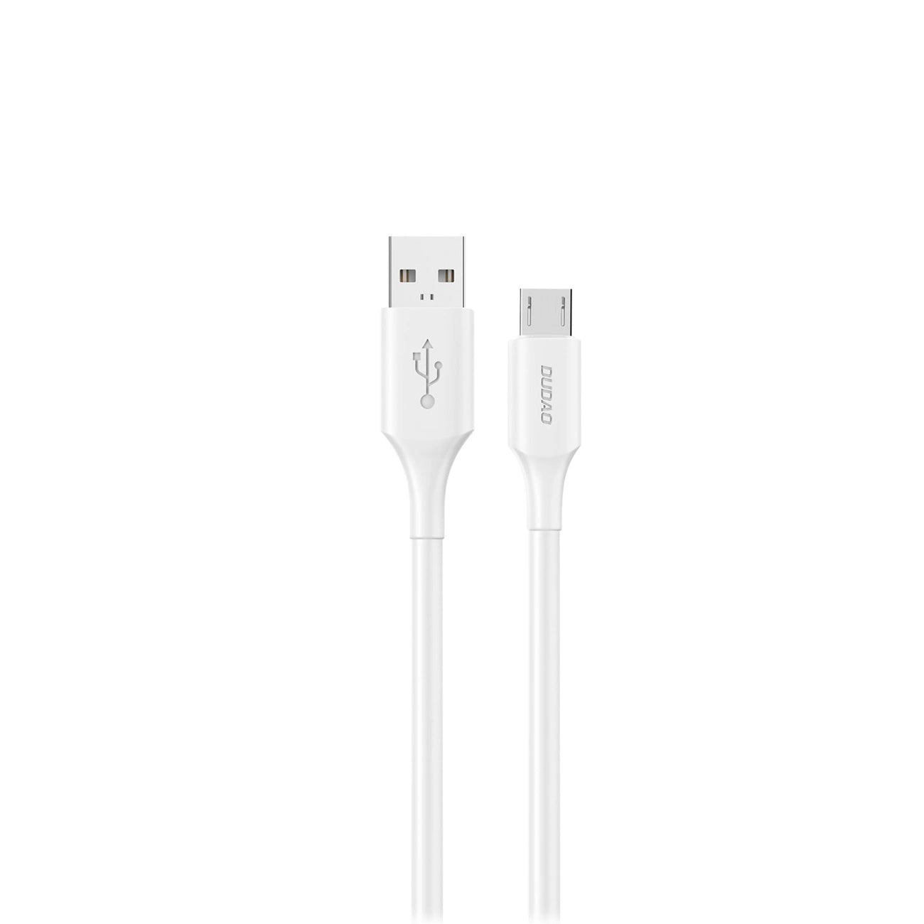 Dátový a nabíjací kábel USB-A - microUSB Dudao L2SM, 18W, 1.2m, Biela