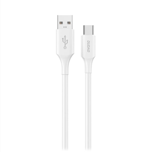 Dátový a nabíjací kábel USB-A - USB-C Dudao L2sT, 60W, 1.2m, Biely