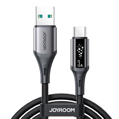 Dátový a nabíjací kábel USB-A - USB-C Joyroom S-A60 StarTalk, 18W, 1.2m, čierny