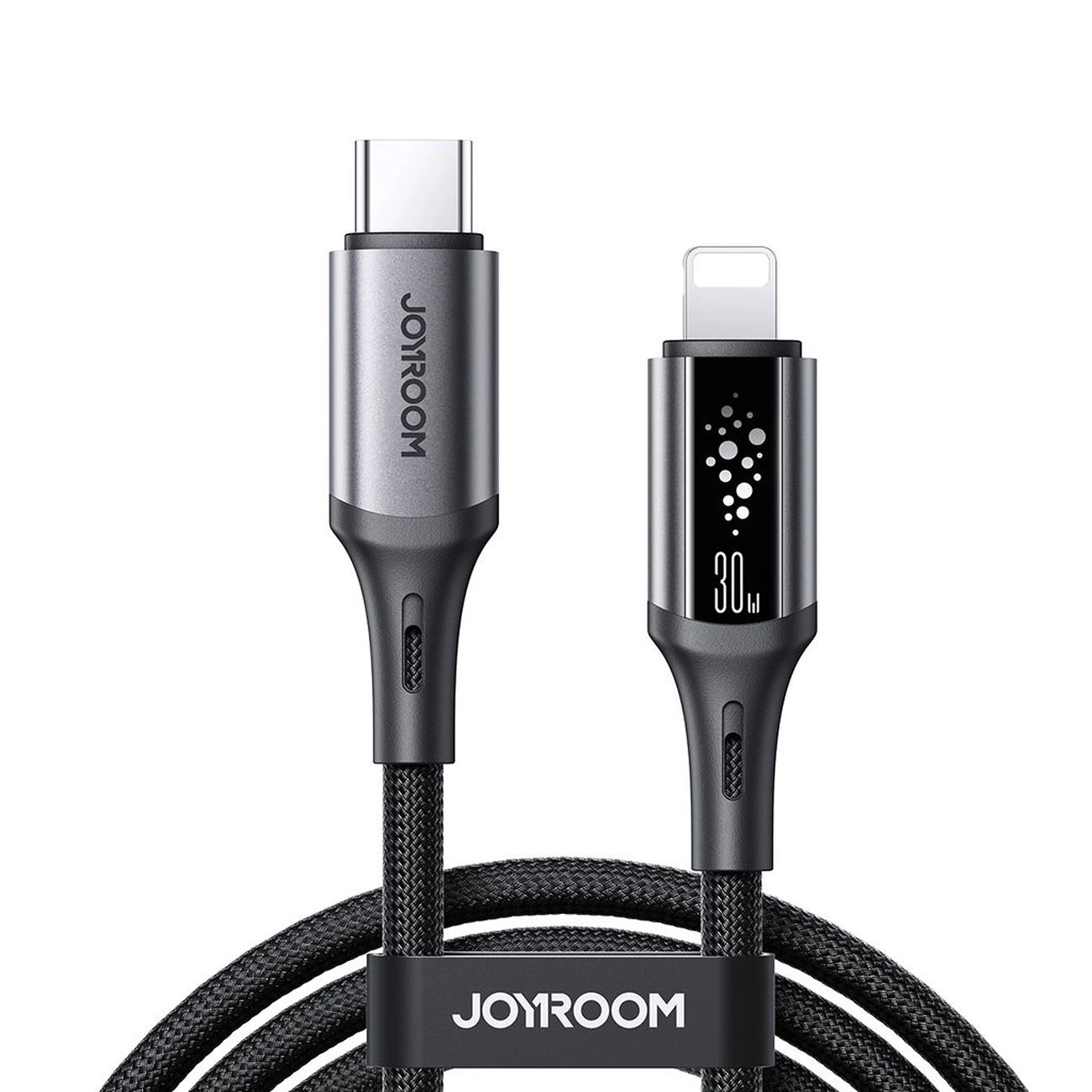 Dátový a nabíjací kábel USB-C - Lightning Joyroom S-A60 StarTalk, 30W, 1.2m, čierny