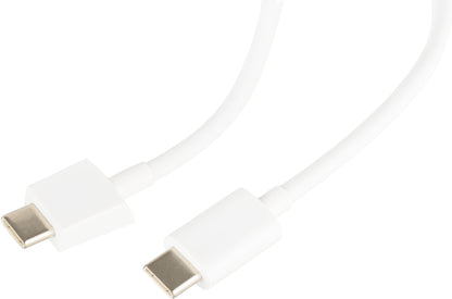 Dátový a nabíjací kábel USB-C - USB-C Google, 30W, 3m, Biela