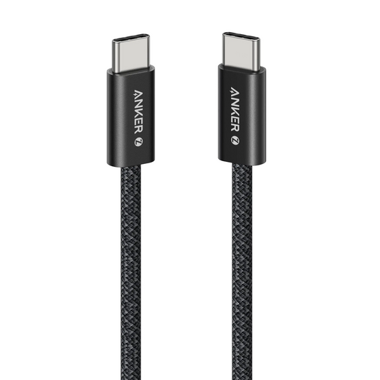 Dátový a nabíjací kábel USB-C - USB-C Anker Zolo, 240W, 1.8m, Biela A8060H22
