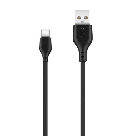 Dátový a nabíjací kábel USB-A - USB-C XO Design NB103, 18W, 2m, čierny