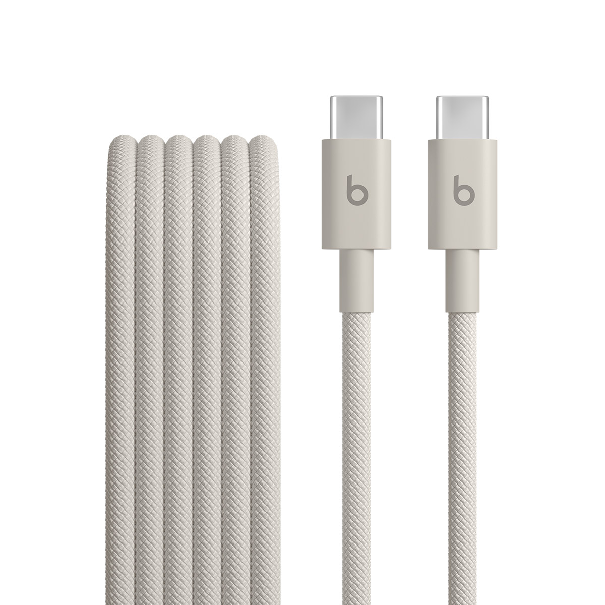 Dátový a nabíjací kábel USB-C - USB-C Beats, 1,5 m, Béžový MDGD4ZM/A