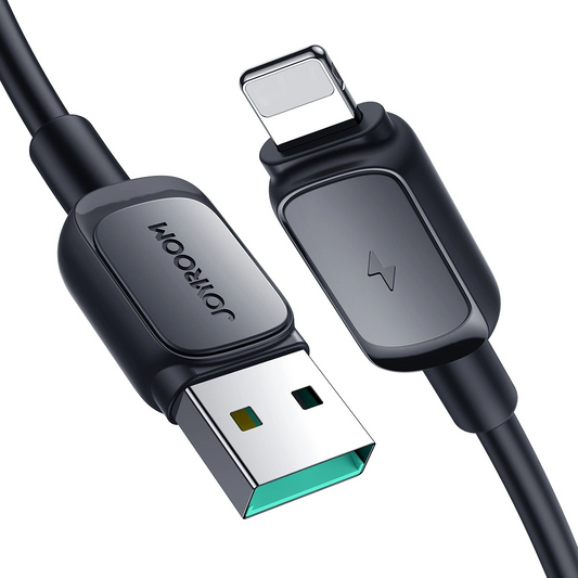 Dátový a nabíjací kábel USB-A - Lightning Joyroom S-A14, 18W, 1,2 m, čierny