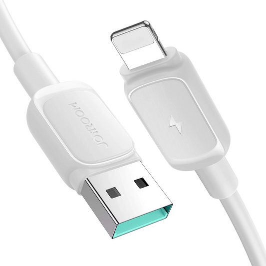 Dátový a nabíjací kábel USB-A - Lightning Joyroom S-A14, 18W, 1,2 m, biely