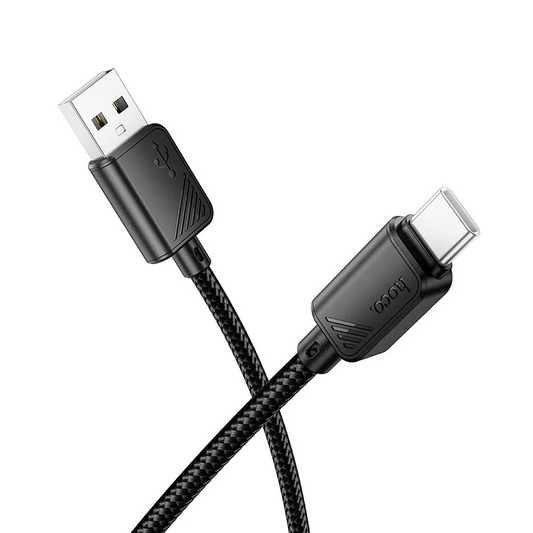 Dátový a nabíjací kábel USB-A - USB-C HOCO X113, 18W, 1m, čierny