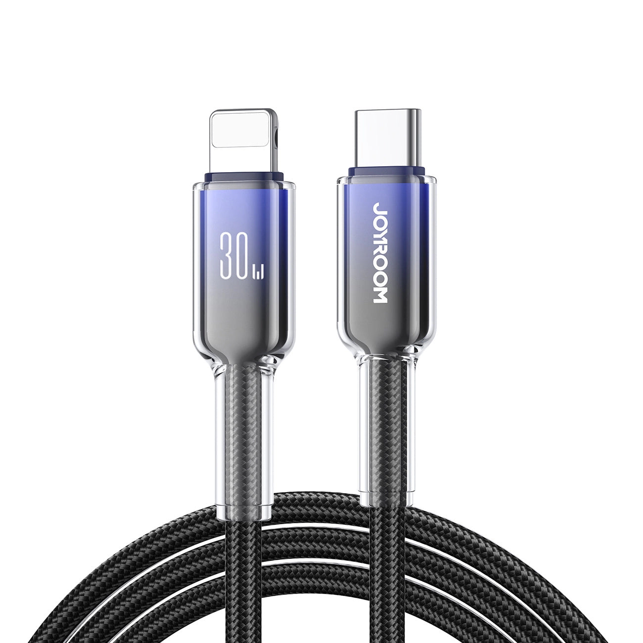 Dátový a nabíjací kábel USB-C - Lightning Joyroom S-A42, 30W, 1,2 m, čierny