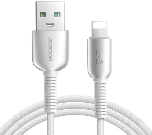 Dátový a nabíjací kábel USB-A - Lightning Joyroom S-A51, 18W, 1,2 m, sivý