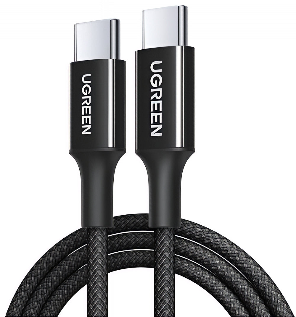 Dátový a nabíjací kábel USB-C - USB-C UGREEN L502, 100W, 2m, čierny