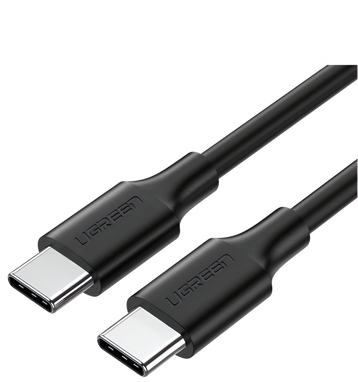USB-C dátový a nabíjací kábel - USB-C UGREEN US286, 60W, 0,5 m, čierny