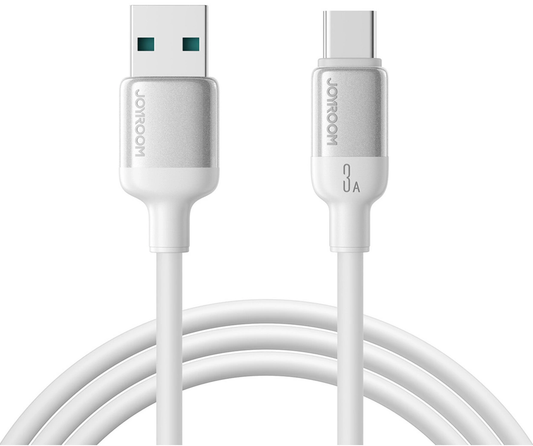 Dátový a nabíjací kábel USB-A - USB-C Joyroom S-A62 Lively, 18W, 1,2 m, biely