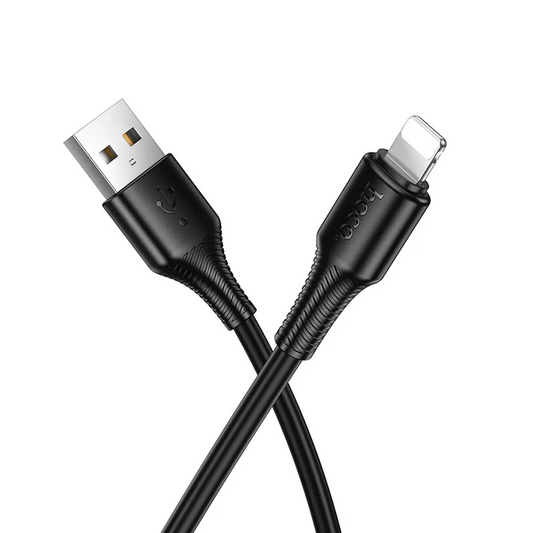 Dátový a nabíjací kábel USB-A - Lightning HOCO X120, 18W, 1m, čierny