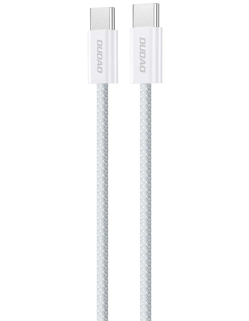 Dátový a nabíjací kábel USB-C - USB-C Dudao L6C, 30W, 2m, modrý