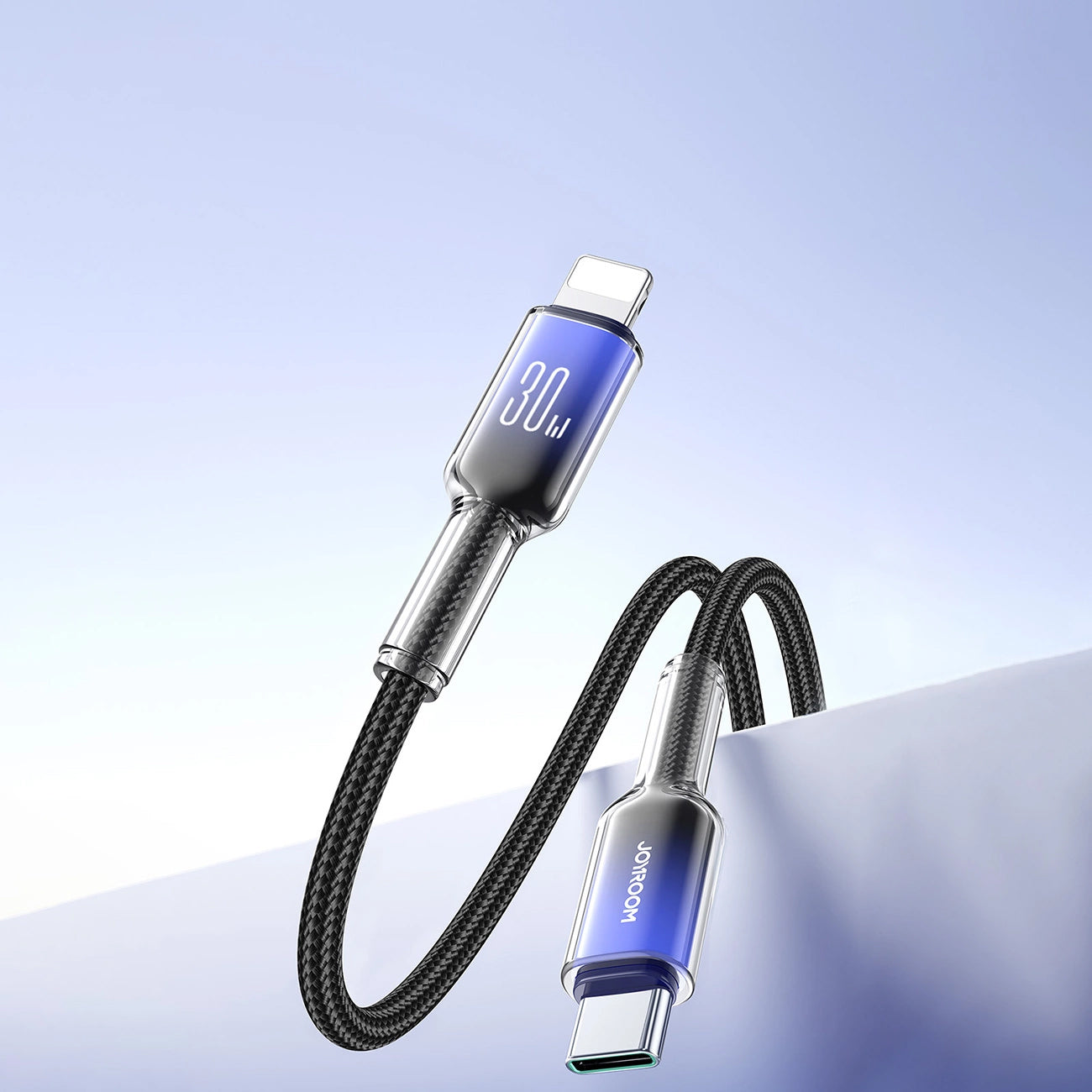Dátový a nabíjací kábel USB-C - Lightning Joyroom S-A42, 30W, 1,2 m, čierny