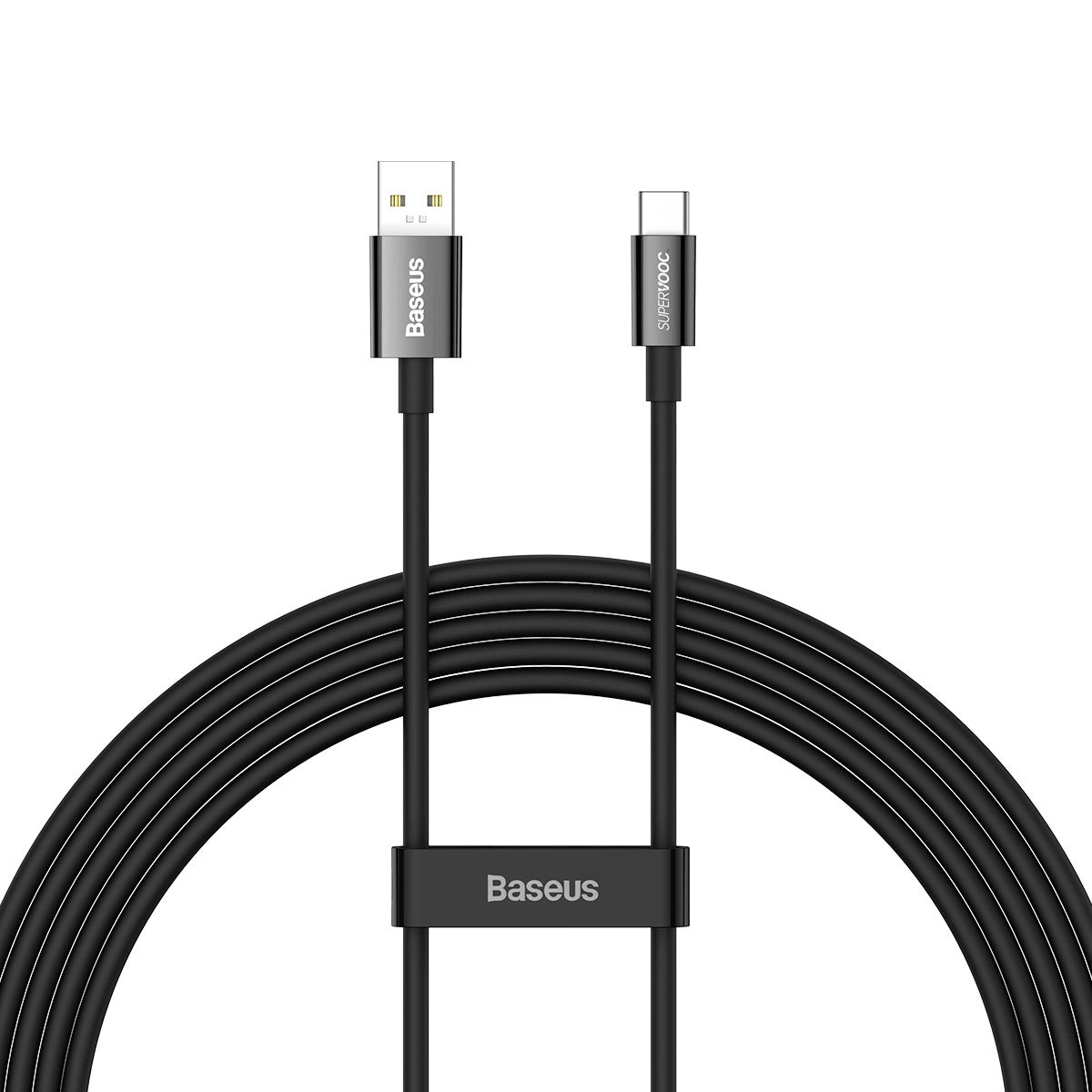 Dátový a nabíjací kábel USB-A - USB-C Baseus Superior Series, 65W, 2m, čierny CAYS001001