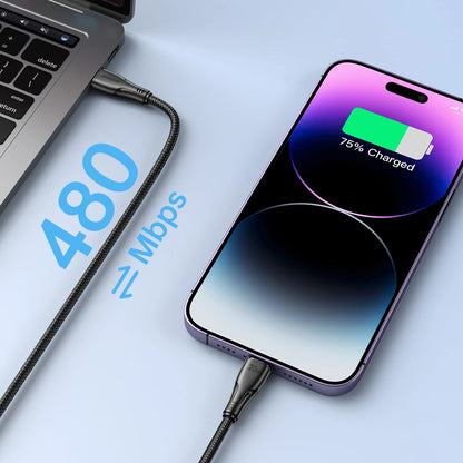Dátový a nabíjací kábel USB-C - Lightning Joyroom S-A11, 20W, 1.2m, čierny