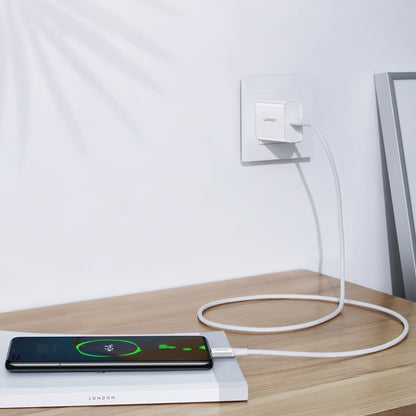 Dátový a nabíjací kábel USB-C - USB-C UGREEN US300, 100W, 2m, Biela