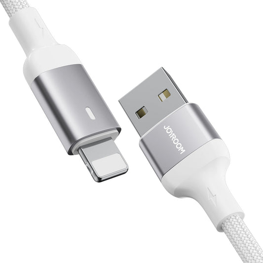 Dátový a nabíjací kábel USB-A - Lightning Joyroom A10, 18W, 1.2m, Biela