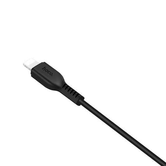 Dátový a nabíjací kábel USB-A - Lightning HOCO Flash X20, 18W, 1m, čierny