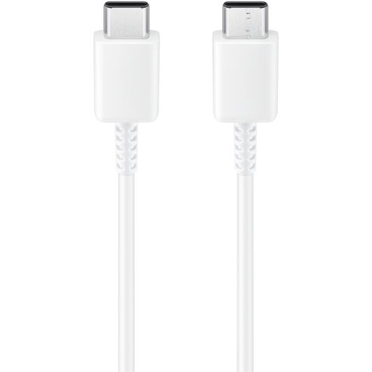 Dátový a nabíjací kábel USB-C - USB-C Samsung EP-DN980BWE, 25W, 1m, Biely GH39-02115A
