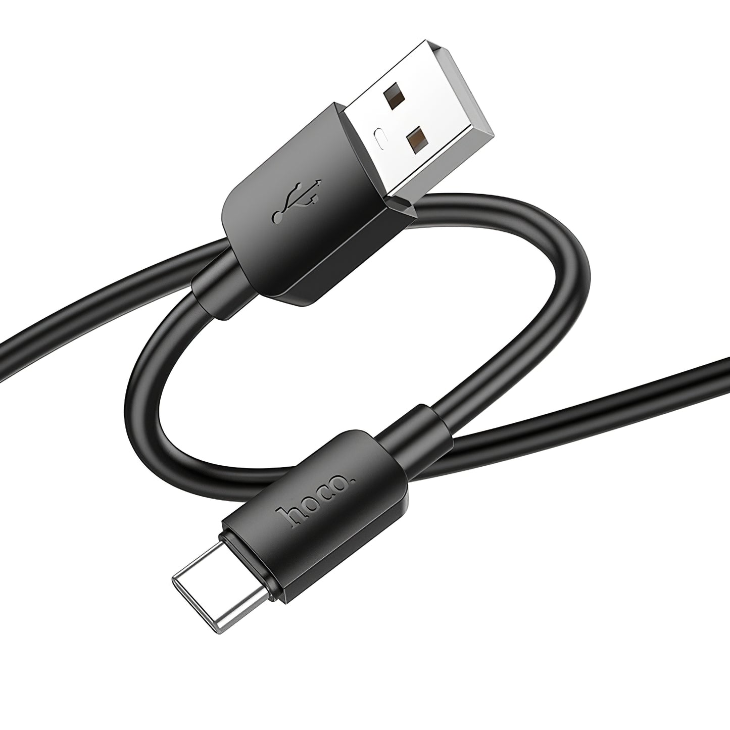 Dátový a nabíjací kábel USB-A - USB-C HOCO X96, 27W, 1m, čierny