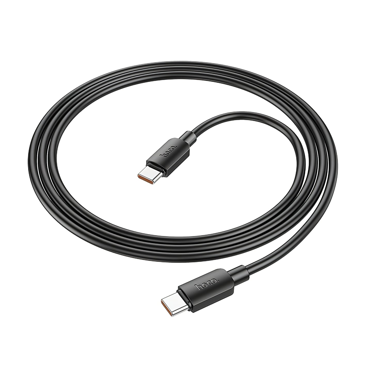 Dátový a nabíjací kábel USB-C - USB-C HOCO X96, 100W, 1m, čierny