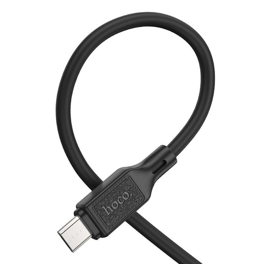 Dátový a nabíjací kábel USB-A - microUSB HOCO X90, 18 W, 1 m, čierny 