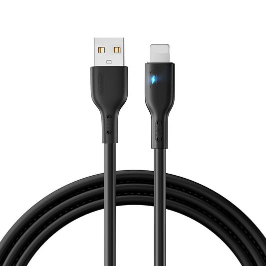 Dátový a nabíjací kábel USB-A - Lightning Joyroom A13, 18W, 2m, čierny