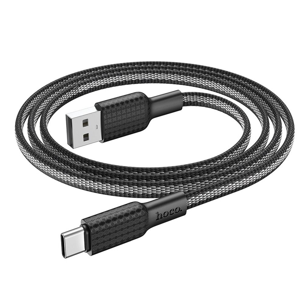 Dátový a nabíjací kábel USB-A - USB-C HOCO X69, 18W, 1m, čierny