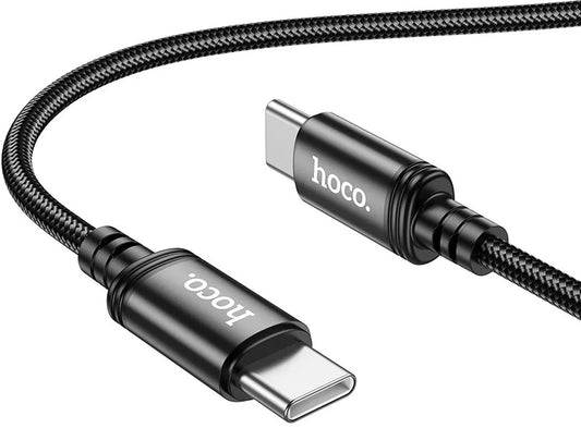Dátový a nabíjací kábel USB-C - USB-C HOCO X89, 60W, 2m, Čierny