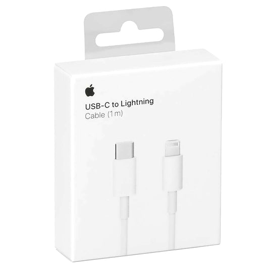 Dátový a nabíjací kábel USB-C - Lightning Apple, 1m, Biela, Swap