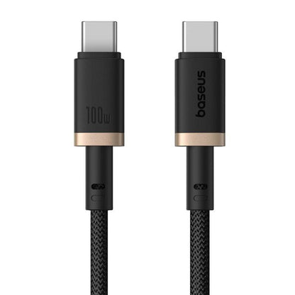 Dátový a nabíjací kábel USB-C - USB-C Baseus Dura Series, 100W, 1m, Zlatý P10377803U01-00