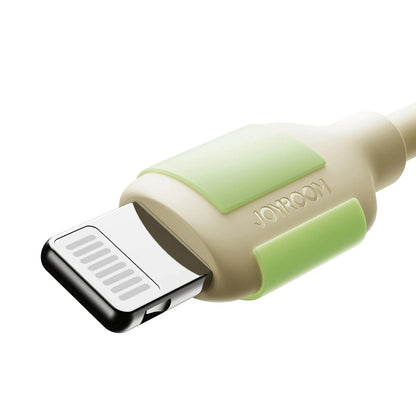 Dátový a nabíjací kábel USB-C - Lightning Joyroom S-A53, 30W, 2m, Béžový