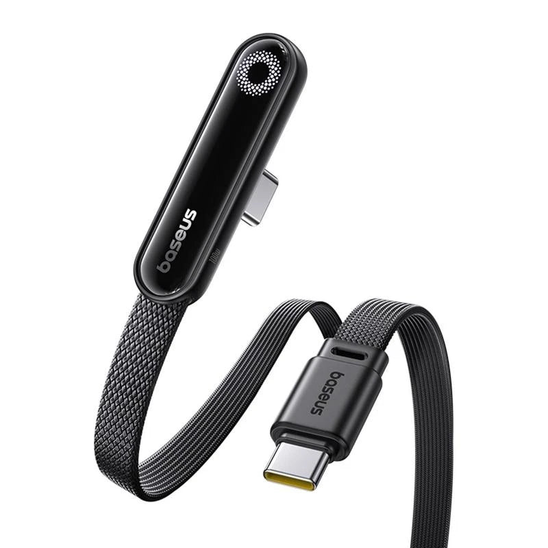 Dátový a nabíjací kábel USB-C - USB-C Baseus MVP 3, 100W, 1m, Čierny P10382500121-00