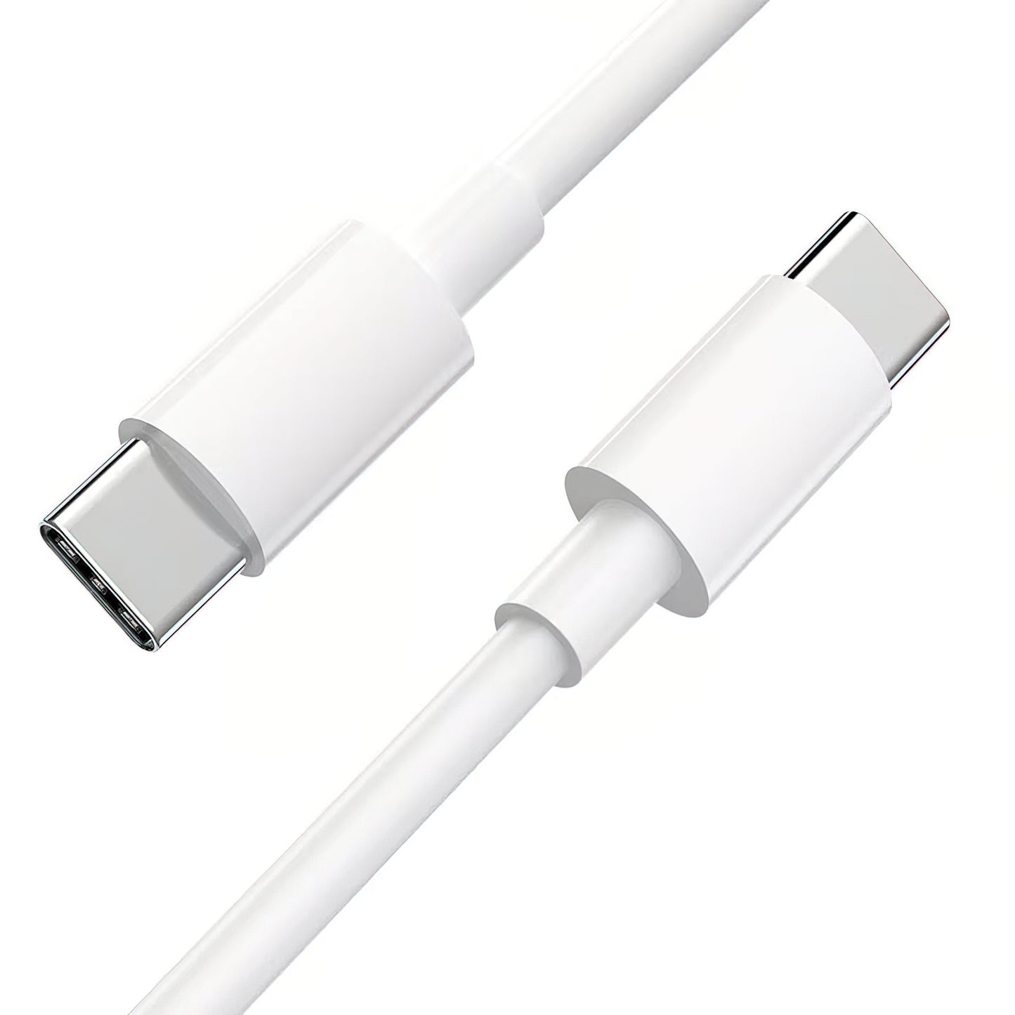 Dátový a nabíjací kábel USB-C - USB-C Google, 30W, 2m, Biely GA00195