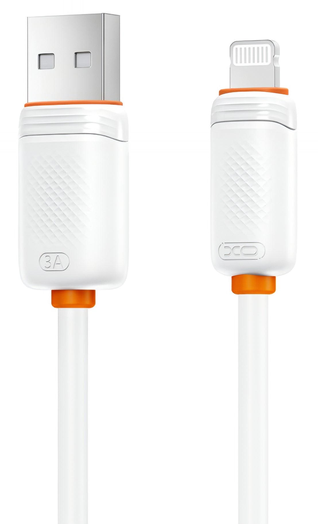 Dátový a nabíjací kábel USB-A - Lightning XO Design NB302, 18W, 1m, Biela