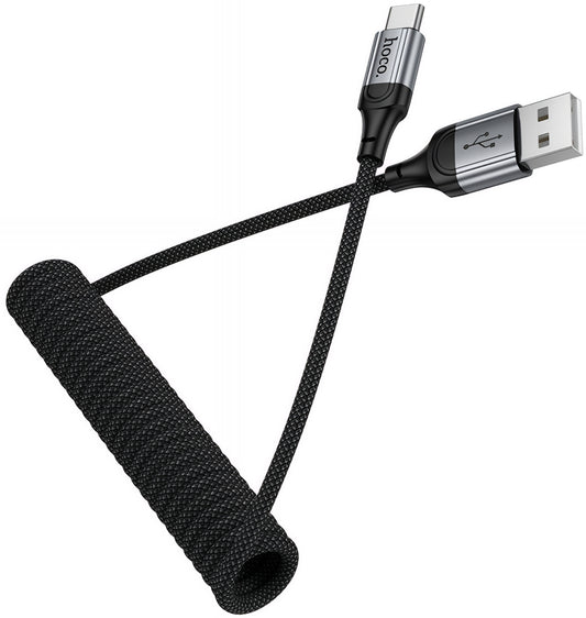 Dátový a nabíjací kábel USB-A - USB-C HOCO X121, 18W, 1.5m, čierny