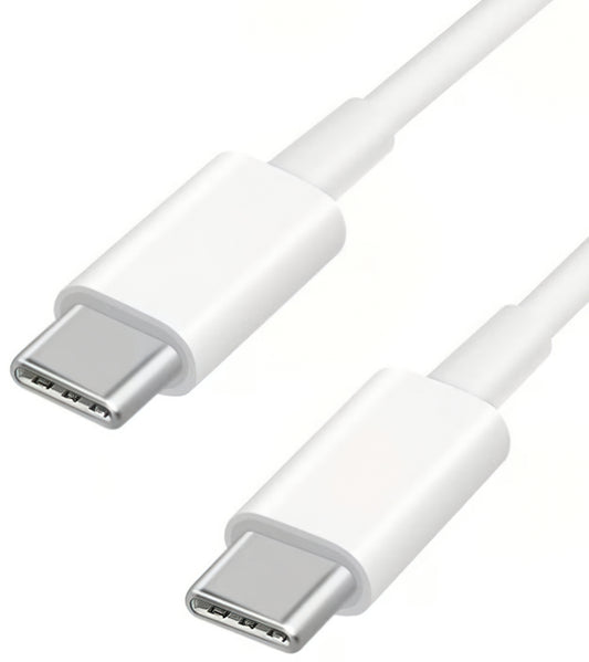 Dátový a nabíjací kábel USB-C - USB-C Google, 30W, 1m, Biely GA00735