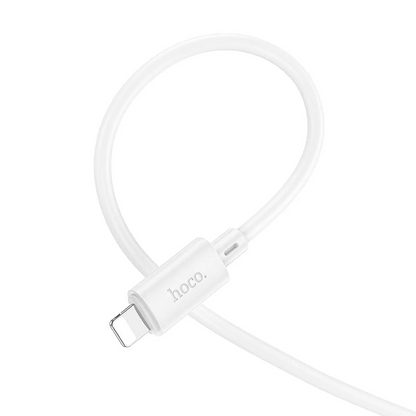 Dátový a nabíjací kábel USB-C - Lightning HOCO X88, 20W, 1m, biely